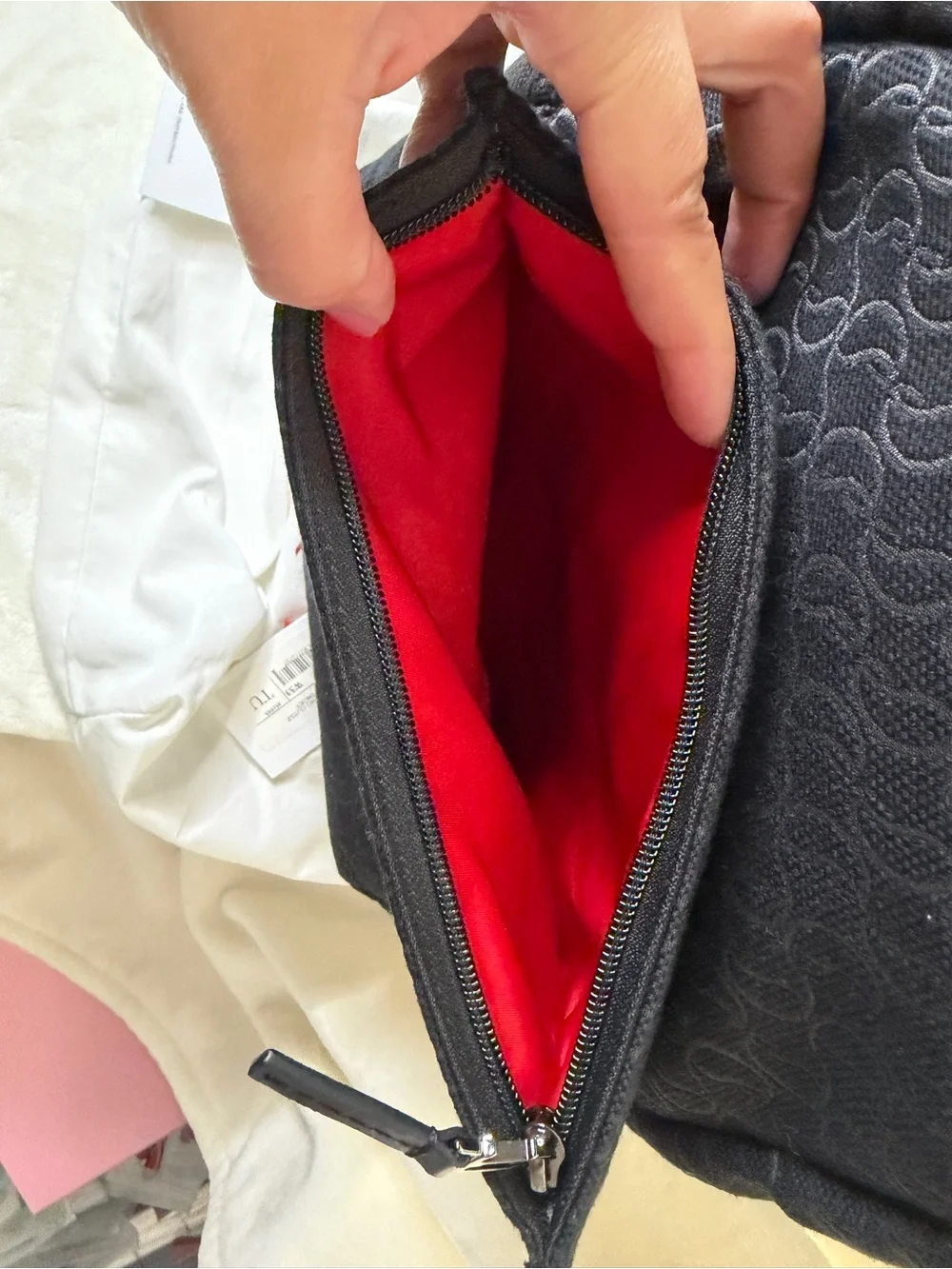 Christian Louboutin zip flap